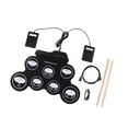 thumbnail image 3 of Youkk Fournitures de Tambour Électronique Portable Kits de Fête Légers Rouleau de Tambour, 3 of 6