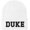 White, variant on DUKE Embroidered Beanie Hat Knit Cuffed Winter Cap Skull Cap (NavyBlue)