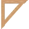 thumbnail image 3 of Ekena Millwork 5 1/2"W x 44"D x 48"H Traditional Traditional Smooth Bracket, Western Red Cedar, 3 of 4
