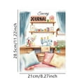 thumbnail image 3 of Amzcrzy Diary Notebook Notebook Paper Sewing Diary Daily Sewing and Quilting Record Book Notebook Note Books Journaling Notebooks Journaling Supplies Notebook Journal, 3 of 9