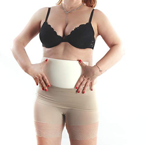 PAZ WEAN Lipo Ab Abdominal Compression Boards Post Surgery 360 Liposuction  Side Foams and Boards after Tummy Tuck and Lipo Recovery Wrap Around Brown  at  Women's Clothing store