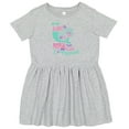 thumbnail image 3 of Inktastic Always Be Yourself, Unless You Can Be a Mermaid Girls Toddler Dress, 3 of 5
