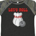 thumbnail image 4 of Inktastic Let's Roll Bowling Boys or Girls Toddler T-Shirt, 4 of 5
