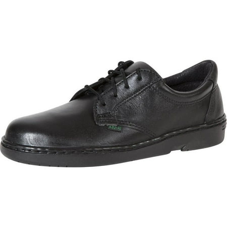 Rocky Work Shoes Womens Flat Sole Oxford SR USA Postal Black (Best Shoes For Senior Citizens)