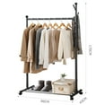 thumbnail image 2 of Yeacher HOME ORGANIZER Multifunctional Clothing Rack Steel Rod Hanging Clothes Rolling Garment Rack Organizer Indoor, 2 of 8