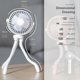 thumbnail image 3 of Handheld Portable Fan with Flexible Stand (White), 3 of 5