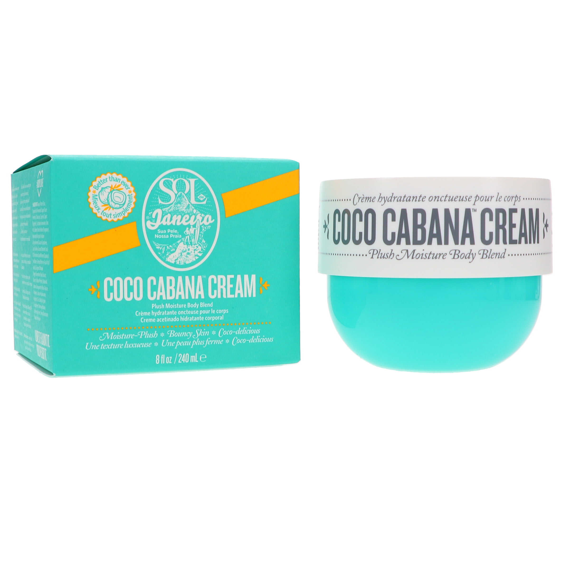 Coco Cabana Cream by Sol de Janeiro for Unisex - 8 oz Cream