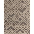 thumbnail image 1 of Ahgly Company Machine Washable Indoor Rectangle Abstract Tan Brown Area Rugs, 2' x 5', 1 of 7