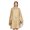 Khaki, variant on Trendy Unisex Cape Coat Lightweight Windproof Outdoor Rain Poncho With Color Block Design For All Seasons