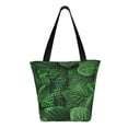 thumbnail image 3 of Fotbe Natural Green Leaves Pattern Beach Tote,Shoulder Handbag,Spacious Tote Bag,Lightweight Travel Bag,Versatile Shopping Bag, 3 of 9