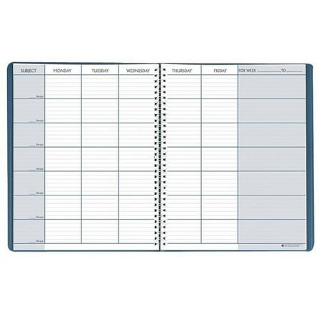 UPC: 0194629084746 | House of Doolittle Teachers Planner  Blue  8-1/2  x 11   Pack of 2