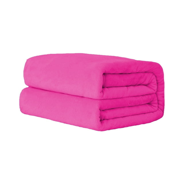 Heavy Blanket Microfiber, Super Soft Blanket Corals Velvet Solid Color Air Conditioning Fleece for All Seasons Use