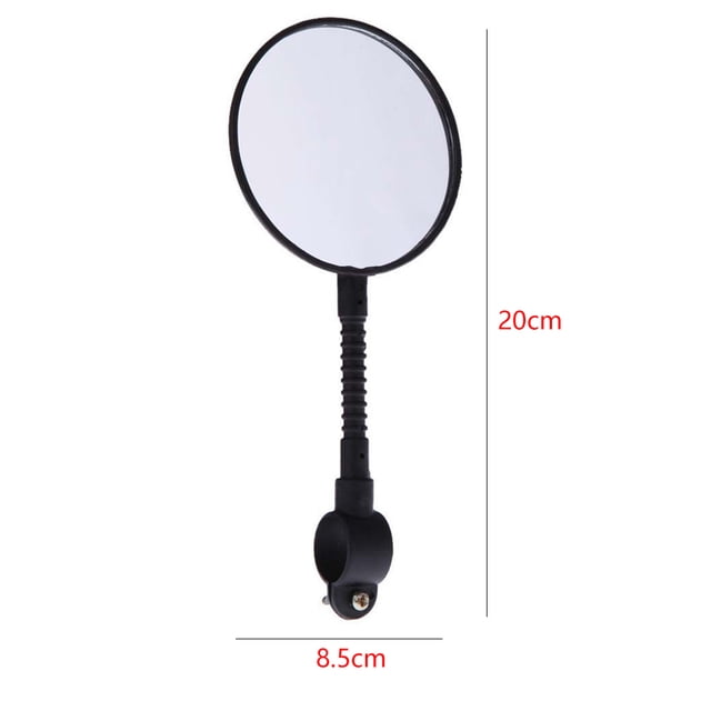 Bike Rearview Mirror Universal Mountain Bicycle Cycling Handlebar Bicycle Rearview Mirror Rear Safe Flexible Rear Back View Mirror