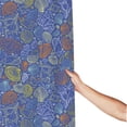 thumbnail image 3 of Shower Curtain, colourful seashells Waterproof Fabric Plastic Shower Curtain, Drying Fast Bathroom Curtain with 9 Buttonholes, Ruffle Shower Curtain 60x72in, 3 of 8