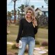 thumbnail image 4 of Blusas Elegantes e Informales para Mujer, con Cuello en V y Lunares, de Larga Negro L, 4 of 9
