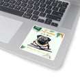 thumbnail image 3 of Pug Mother Book Lover Living That Dog Mom Life Happy Mother's Day Vinyl Sticker Dog Lover Gifts Waterproof Decal Art Decor - 03004, 3 of 5