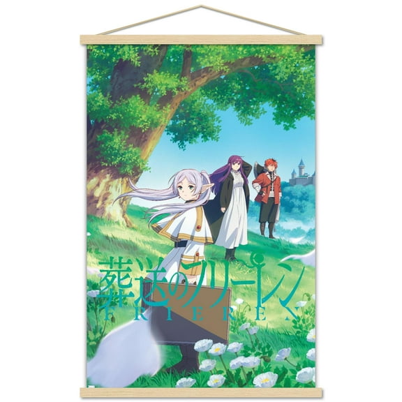 Frieren: Beyond Journey's End - Key Art Wall Poster with Magnetic Frame, 22.375" x 34"