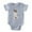 Heather Gray, variant on CafePress - Jack Russell Terrier - Cute Infant Baby Football Bodysuit