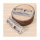 thumbnail image 5 of Mini peine para flequillo de titanio, peine para el cabello, Mini peine con hebilla colgante portátil de titanio antiestático para superar, 5 of 5