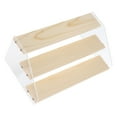 thumbnail image 5 of TABLZONE Transparent Acrylic Display Stand Stepped Design for Organizing Dolls Figures, 5 of 8