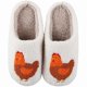 thumbnail image 1 of wonima44 Women's Men's Cute Evil Eyes Slippers Strawberry Slippers Fuzzy Plush Soft Warm Home Bedroom House Shoes, 1 of 1