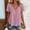 03 Watermelon Red, variant on YueHuiYing Womens Cotton V Neck T Shirts Short Sleeve Summer Tops Casual Basic Tee Shirt 2026 Trendy Fashion Clothes