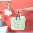 thumbnail image 1 of Portable Shower Tote, Large Capacity Storage Basket, Waterproof Durable Plastic, Multi-purpose Organizer, for Bathroom Kitchen, Cleaning Supplies Storage, Travel Home Use, Heavy-duty, Ihhxbz, 1 of 7