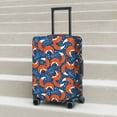 thumbnail image 6 of Fuzoiu Abstract Vintage Fox and Plants Print Suitcase Cover,Washable Luggage Covers for Suitcase,Elastic Luggage Protector Cover,Scratch Resistant Travel Suitcase Covers-X-Large, 6 of 7
