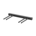 thumbnail image 3 of DYNWAVECA Snowboard Wall Mount Rack Ski Organizer Rack Multipurpose Fashion Easy to Install Skateboard Rack Garage Hook for Office Home 29CM, 3 of 9