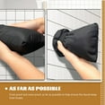 thumbnail image 2 of Worgeous 2Pcs Black Insulated Faucet Covers for Winter Freeze Protection 7.86X5.50X0.98in, 2 of 8