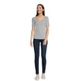 thumbnail image 2 of RealSize Women's Ribbed Henley Shirt, Sizes XS-3XL, 2 of 5