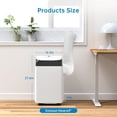thumbnail image 2 of Wpond 12000 BTU 3-in-1 Cools up to 450-550 Sq.Ft Portable Air Conditioner, White, 2 of 8