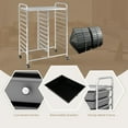 thumbnail image 5 of Demi Bonn 20 Drawers Storage Rolling Cart Studio Organizer with 4 Universal Casters, Gradient Gray, 5 of 6
