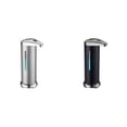 thumbnail image 1 of Wijhcboe 2 Pack Automatic Soap Dispenser Touchless Soap Dispenser Hand Soap Dispenser Battery Operated Touchless Hand Dispenser Smart Electric Liquid Soap Stainless Steel Dish Soap Dispenser Cleaning, 1 of 1