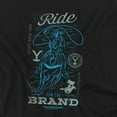 thumbnail image 2 of Yellowstone T-Shirt Ride For The Brand Unisex Graphic Tee for Men & Women, 2 of 7