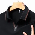 thumbnail image 4 of pstuiky camisa de manga larga para hombre, Pijama deportivo para hombre, para estar en casa, de color liso, con camiseta deportiva de manga larga y cuello vuelto camisetas de hombre xl, 4 of 4