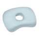 thumbnail image 1 of Almohada para perforación de orejas con orificio, relajante, lavable, con auriculares y pendientes. Azul, 1 of 9