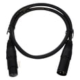 thumbnail image 1 of Xlr Cable 1m Male To Female Microphone Cord 3-pin Speaker System Mic Cable, 1 of 9