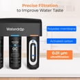 thumbnail image 5 of Waterdrop WD-TSA-UF 0.01 μm Ultra Filtración Filtro de agua debajo del fregadero, Sistema de filtración de agua debajo del fregadero Filtración de 9 etapas, Reduce el cloro, el sabor y el olor, Fluoru, 5 of 5