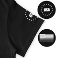 thumbnail image 4 of Camiseta de manga corta patriótica con bandera EE. UU. XLIEVO, 4 of 5