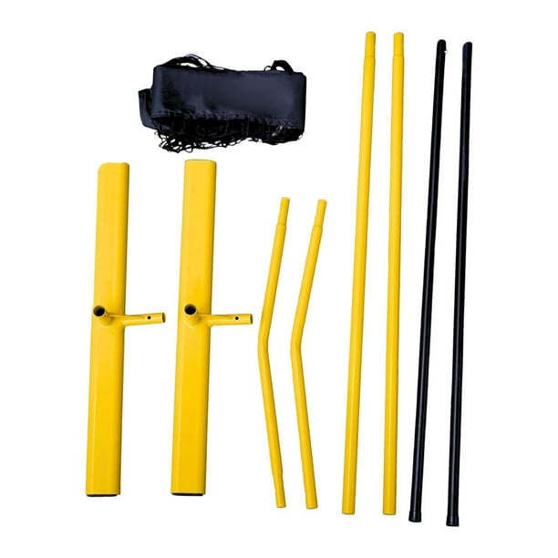 Mini Pickleball Net Rebounder 4 pies Ligero de práctica resistente a la intemperie en solitario Net de entrenamiento para tenis al aire libre Indoor