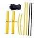 thumbnail image 1 of Mini Pickleball Net Rebounder 4 pies Ligero de práctica resistente a la intemperie en solitario Net de entrenamiento para tenis al aire libre Indoor, 1 of 8