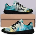 thumbnail image 3 of EaStr ChriStan Cross Resurrection of Jesus He Is Risen Shoes Sneakers Black Size 7.5, 3 of 7