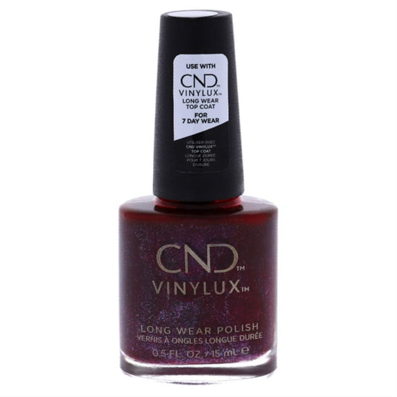 CND Vinylux Nail Polish Rebellious Ruby for Women, 0.5 fl oz