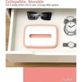 thumbnail image 4 of Foldable Tissue Box, Rectangular Silicone Tissue Box Holder, Convenient And Soft Tissue Dispenser, Waterproof Tissue Box For Office Bedroom Living Roo, 4 of 5