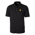 thumbnail image 2 of Men's Cutter & Buck Black Missouri Tigers Vault Advantage Tri-Blend Space Dye Big & Tall Polo, 2 of 3