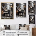 thumbnail image 4 of Designart "Upright Urban Piano I" Music Wall Art Living Room, 4 of 7