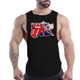 thumbnail image 3 of Camiseta sin mangas de secado rápido para hombre, camiseta sin mangas transpirable de baloncesto, ropa de moda para ocio, verano, Y2k, Fnaf, gimnasio, exterior, estampado deportivo, 3 of 5