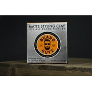 Beard Guyz Matte Styling Clay for All Hair Types, All-Day Hold, 3 oz