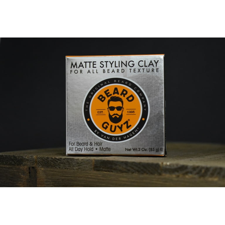BEARD GUYZ Matte Styling Clay (3oz) BEARD GUYZ Matte Styling Clay (3oz)